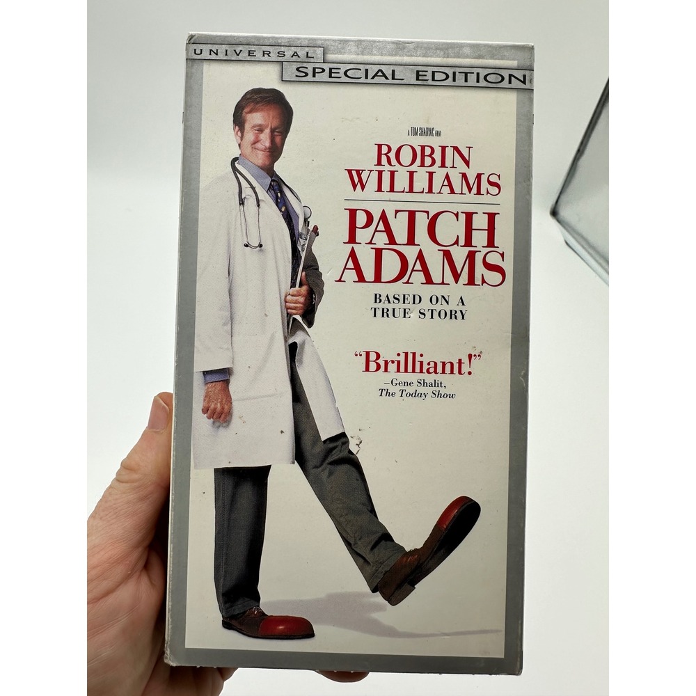 Universal Patch Adams VHS‎ Robin Williams Special Edition Comedy Drama Movie